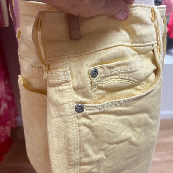 NYDJ Nordstrom Clarissa Ankle Butter Yellow Pant, 14, Great Preloved Condition ✨ - Picture 5 of 15